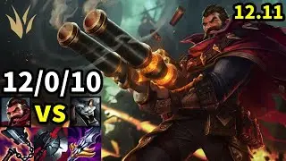Graves Jungle vs Rengar - EUW Master | Patch 12.11
