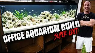 HOW TO build an aquarium from SCRAP ACRYLIC! The king of DIY super edit