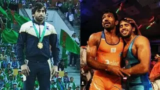Wrestler Bajrang Punia Hard Intense Gym And Strength And Wrestling Workout..........!!!!!!