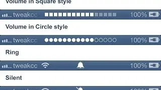 iOS 7 - jailbreak tweak - statusHUD 2 free