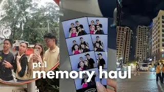 MEMORY HAUL pt. 1 │ baking, escape room, photobooth w/ zaggin 