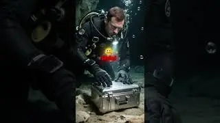 80 Year Lost Treasure Found in Underwater Cave 🌊💎 #history #historymystery #treasuresearch #fyp