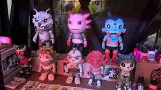 Recorrido Art Toys en CCXP mx 2025 FHype Marva toys #ccxpmx