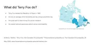 History Project on Terry Fox