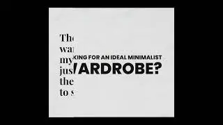 Authentic tips for Minimalism/3