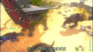 Wiping SC BZ server 863 Ark official pvp. Part 1