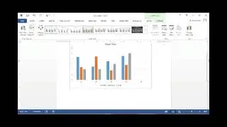 Part 2 - How to Edit a Chart in MS Word Document?