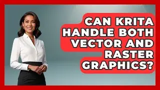 Can Krita Handle Both Vector And Raster Graphics? | The Virtual Art Desk News