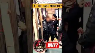 ❓Why Pickpockets Sneak In at the Final Moment! #Rome #Metro #Train #Pickpockets #subway #thieves