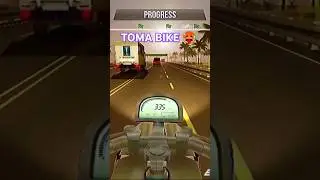 TOMA BIKE 🥵 REACH FINISH IN TIME 😈#shorts #trafficrider #viral #speed #trafficridergameplay #travel