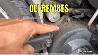 Cara mengatasi oli rembes di mesin bagian kanan beat fi
