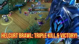 MLBB: Helcurt Brawl: Triple Kill & Victory!