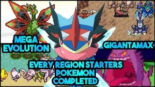 Discover 73 Starters, Mega evolution, Gigantamax, Multiplayer Completed Pokemon GBA
