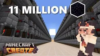 The most OVERKILL OBSIDIAN Farm | Create Mod Block-by-Block TUTORIAL