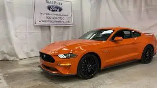 Orange 2021 Ford Mustang GT PREMIUM Review   - MacPhee Ford