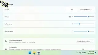 Cara Menyeimbangkan Speaker Kiri dan Kanan di Windows 11