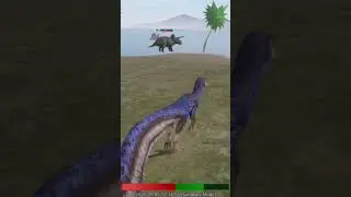 triceratops noooooo #dreamdust #dinosaur #thecursedisle #giganotosaurusgaming