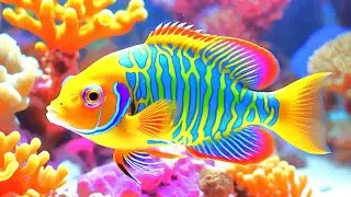 The Best 4K Aquarium - Dive Into The Mesmerizing Underwater Realm, Sea Jellyfish, Coral Reefs
