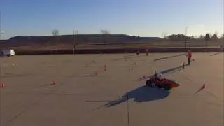 Testday with the URE11 Electric Racecar