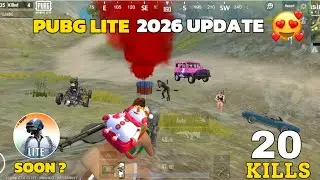 PUBG LITE 2026 UPDATE ? 😍 SOLO VS SQUAD FULL RUSH GAMEPLAY - PUBG MOBILE LITE BGMI LITE 