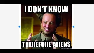 Fake News Propaganda Stream About Aliens