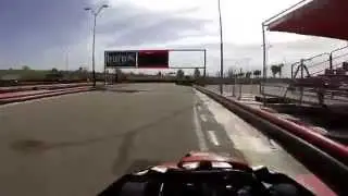 FormulaCero Outdoor Karting Arroyosur // Tanda 1 (12 de Abril 2015) // GoPro Hero