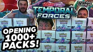 ✨OPENING 1000+✨ POKEMON TEMPORAL FORCES BOOSTER PACKS!! - TotalCards.net