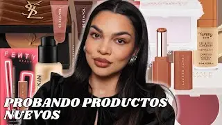 PROBANDO productos NUEVOS | MUCHO maquillaje, ¿me gustó o NO? + TUTORIAL para las fiestas!
