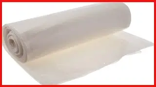Frost King P1025/6W Polyethylene Sheeting, 10' x 25' x 6 mil., Clear
