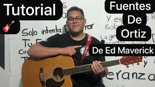 Tutorial de Fuentes de Ortiz de ed maverick!! Guitarra tutorial!!