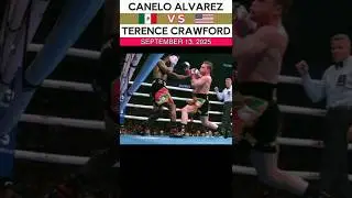 Canelo Alvarez 🇲🇽 VS 🇺🇸 Terence Crawford | September 13, 2025 | ROUND 6 | SLO-MO + SOUND FX