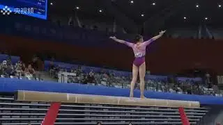 Ke Qinqin 2025 National Games Team Final Balance Beam