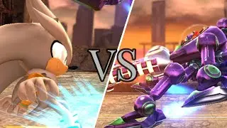 Silver VS Egg Beetle in Crisis City (Sonic Unleashed Mods.)
