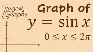 График 𝑦 = sin⁡𝑥, 𝑥 &isin; [0,2𝜋]