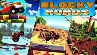 BLOCKY ROADS Games Play LV 4 to 6 Change 3 Car