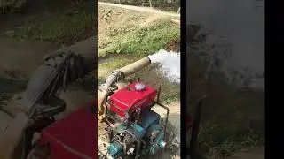 Pump water irrigation #generator