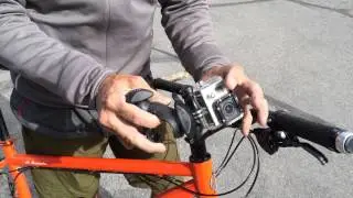 Flymount Universal Camera Mount GoPro Testing on mountain bike