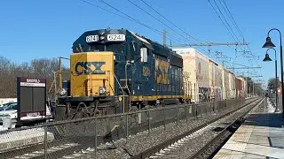 Fast Train Action, Mansfield MA! CSX L011, Amtrak Veterans Unit 642, & MORE! 1/2/26