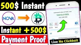 500$ Instant NOVA Wallet Airdrop | Instant Withdrawal Airdrop | New Crypto Airdrop