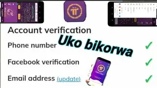 account verification ya Pi network aho unyura ugiye kuyikora kuri phone number,FB, email