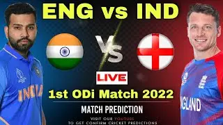 IND vs ENG 1st ODi Prediction 2022- kennington oval london pitch report | India vs England Live