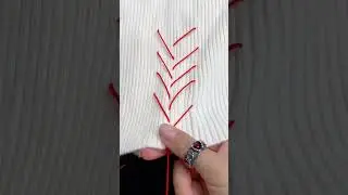 Sweater hem loose sewing method