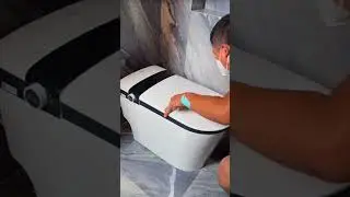Toilet install #toilet#toiletinstall#plumber #plumbing #plumbingpipes