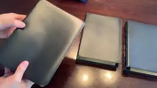 Сравнение кожаных переплетов Библии CBP