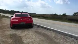 2014 Camaro SS Launch burnout