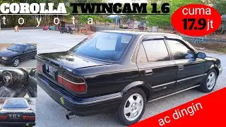 Review‼️Jual Toyota corolla Twincam 1.6‼️murah 17jt an