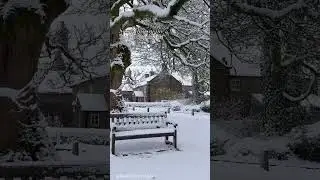 #england #englishcountryside #winterwonderland #snowfall #winter #peakdistrict #ruralliving #rural