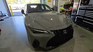 2025 is500 f Sport with a Compustar T13 alarm & remote start