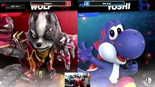 Tracy (Wolf) vs. wii kid (Yoshi) - Winner's Round 1