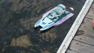 Autonomous boat project: First float test